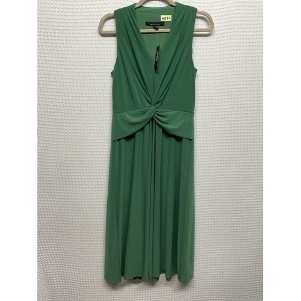 NWT White House‎ Black Market Twist Front A-Line Midi Dress Women 6 Sri Lanka